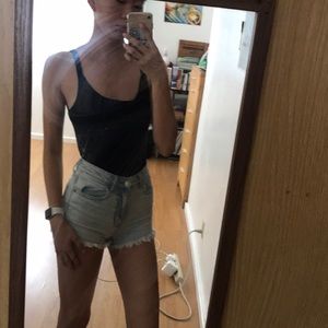 American Eagle Black Body Suit XS